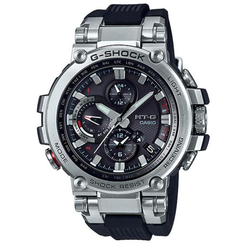 Чоловічий годинник Casio з нержавіючої сталі, водостійкий до 200 м, ударостійкий, кварцовий, MTG-B1000-1A чорний
Чоловічий годинник Casio з нержавіючої сталі, водостійкий до 200 м, ударостійкий, кварцовий, MTG-B1000-1A чорний