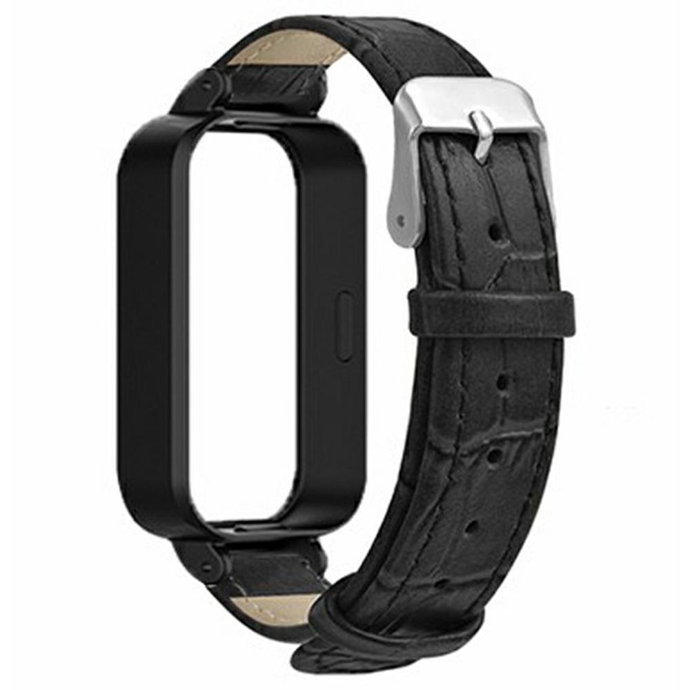 For Xiaomi Redmi Band 3/Smart Band 9 Active Watch Band with PC Case Bamboo Texture Leather Replacement Strap Brown
For Xiaomi Redmi Band 3/Smart Band 9 Active Watch Band with PC Case Bamboo Texture Leather Replacement Strap Brown
