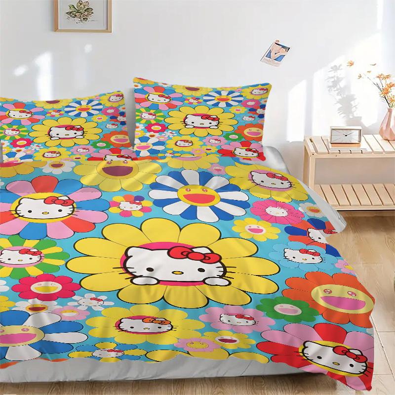 3pcs Hello Kitty Bedding Set. Soft and Comfortable with No Core Included (1x Duvet Cover + 2x Pillow Covers) yy251031001 135x200cm
3pcs Hello Kitty Bedding Set. Soft and Comfortable with No Core Included (1x Duvet Cover + 2x Pillow Covers) yy251031001 135x200cm