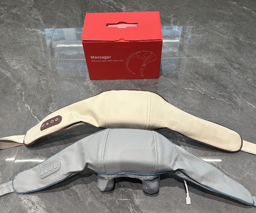 Portable USB Cervical Spine Hot Compress Kneading Massager Shawl Off-White
Portable USB Cervical Spine Hot Compress Kneading Massager Shawl Off-White