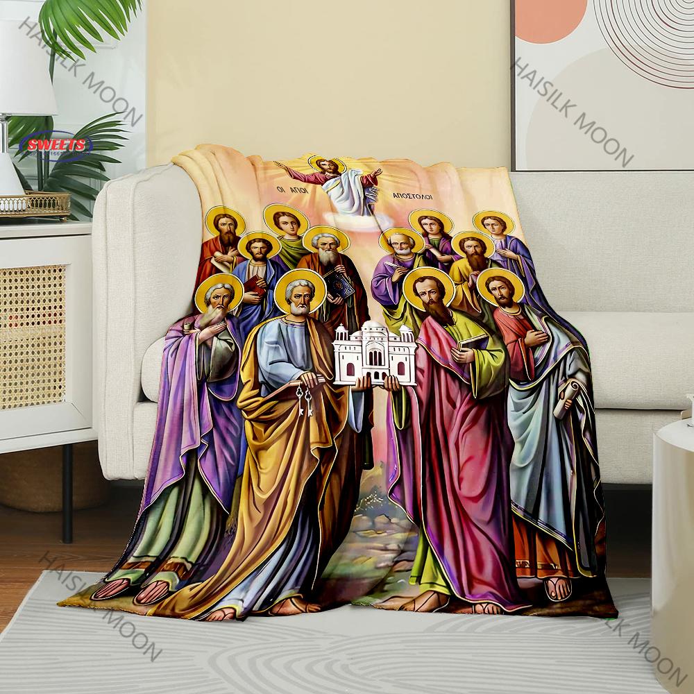 Multi-Size Jesus and The Twelve Apostles Throw Blanket - Warm Gifts for Women, Men, Girls, Super Soft Fluffy Next Day Shipping 75x90cm(30x35in)
Multi-Size Jesus and The Twelve Apostles Throw Blanket - Warm Gifts for Women, Men, Girls, Super Soft Fluffy Next Day Shipping 75x90cm(30x35in)