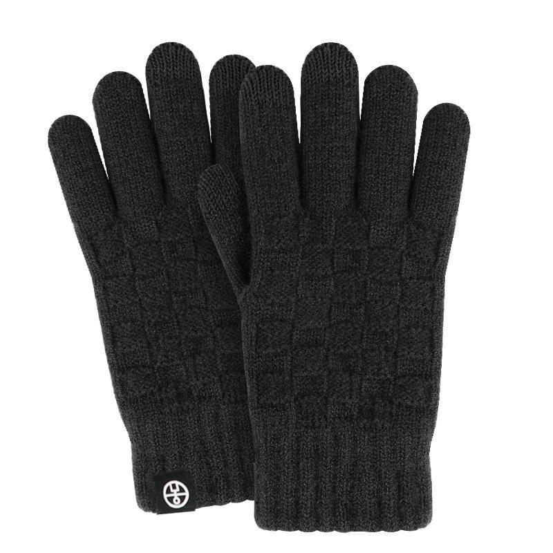 Autumn and Winter Wool Gloves Checkered Plaid Thickened Velvet Jacquard Large Size Cold Proof Bicycle Warm Touch Screen Gloves average size
Autumn and Winter Wool Gloves Checkered Plaid Thickened Velvet Jacquard Large Size Cold Proof Bicycle Warm Touch Screen Gloves average size