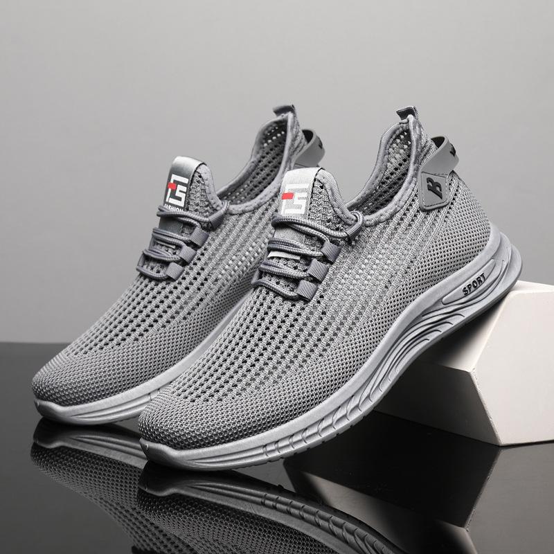 Повседневная обувь Flyknit для мужчин, модная и универсальная, модная спортивная обувь, легкие кроссовки 44 серый
Повседневная обувь Flyknit для мужчин, модная и универсальная, модная спортивная обувь, легкие кроссовки 44 серый