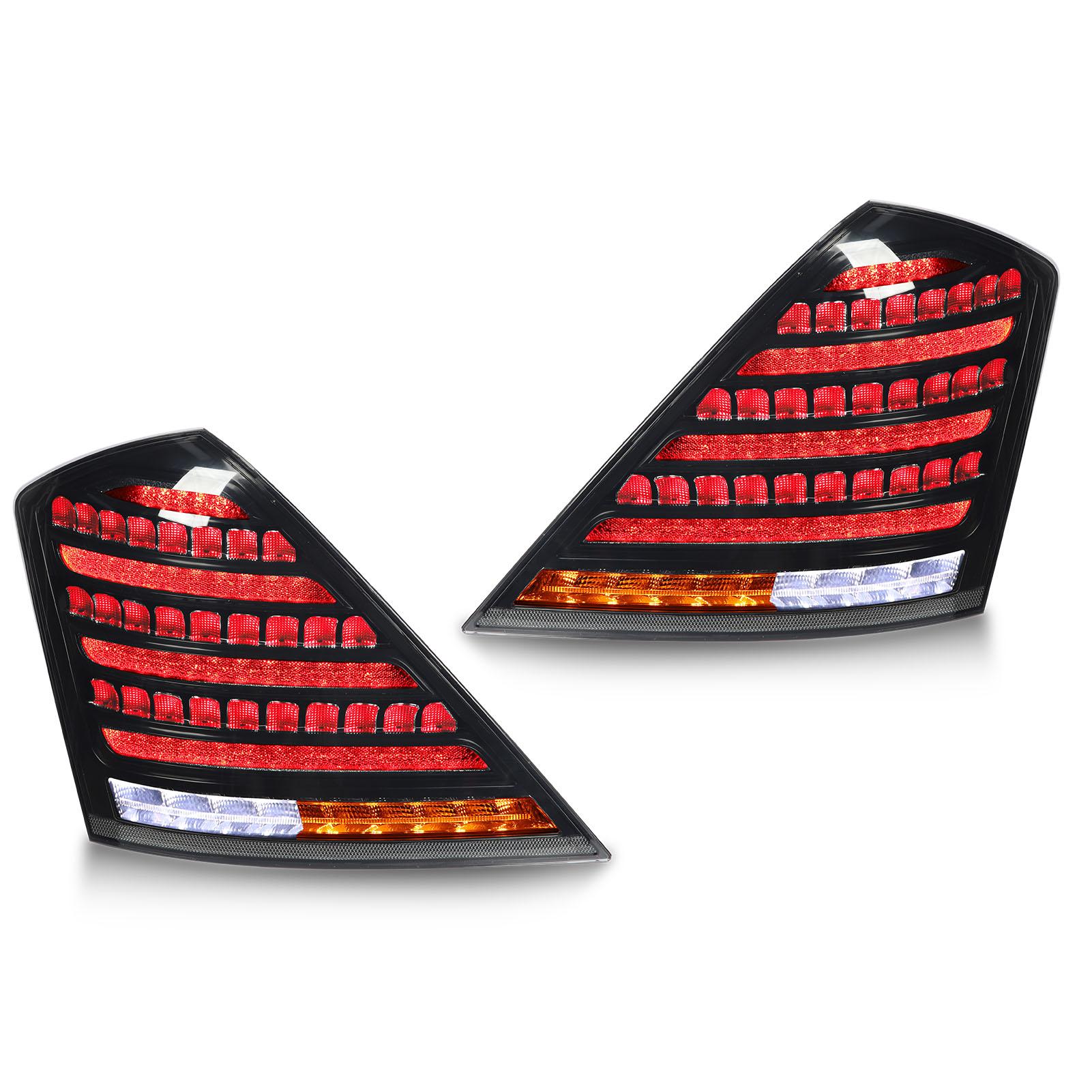 Для замены светодиодных задних фонарей в стиле Maybach на Benz SКласс W221 Седан 2006 по 2013
Для замены светодиодных задних фонарей в стиле Maybach на Benz SКласс W221 Седан 2006 по 2013