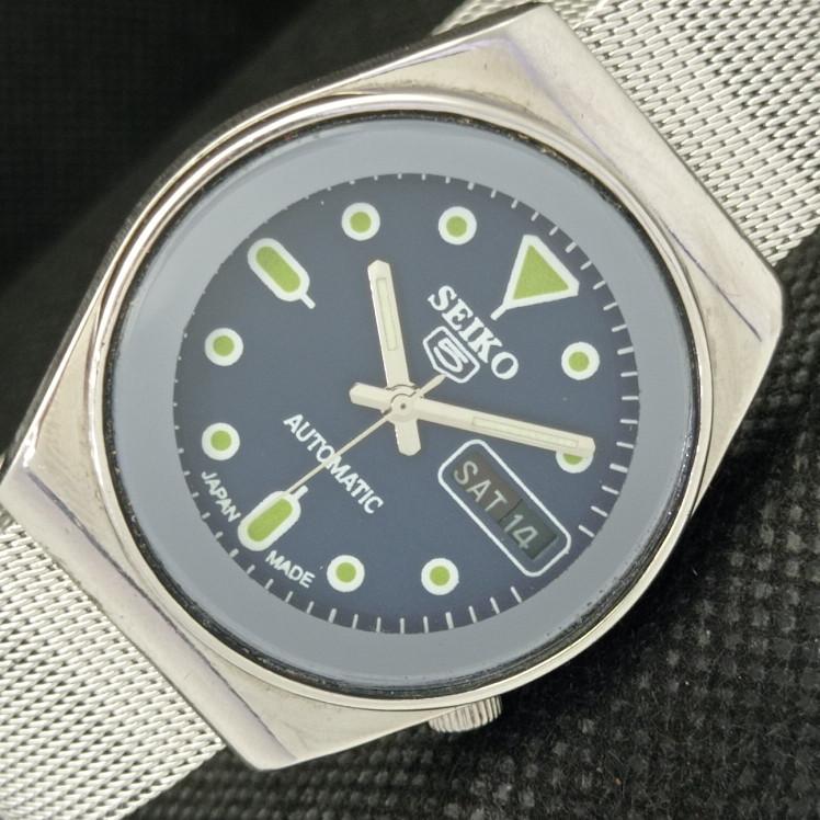 Б/У винтажные часы SEIKO 5 AUTOMATIC 6309A JAPAN MENS D/D BLUE WATCH 595a-a312343-2 SKU595a-a312343
Б/У винтажные часы SEIKO 5 AUTOMATIC 6309A JAPAN MENS D/D BLUE WATCH 595a-a312343-2 SKU595a-a312343