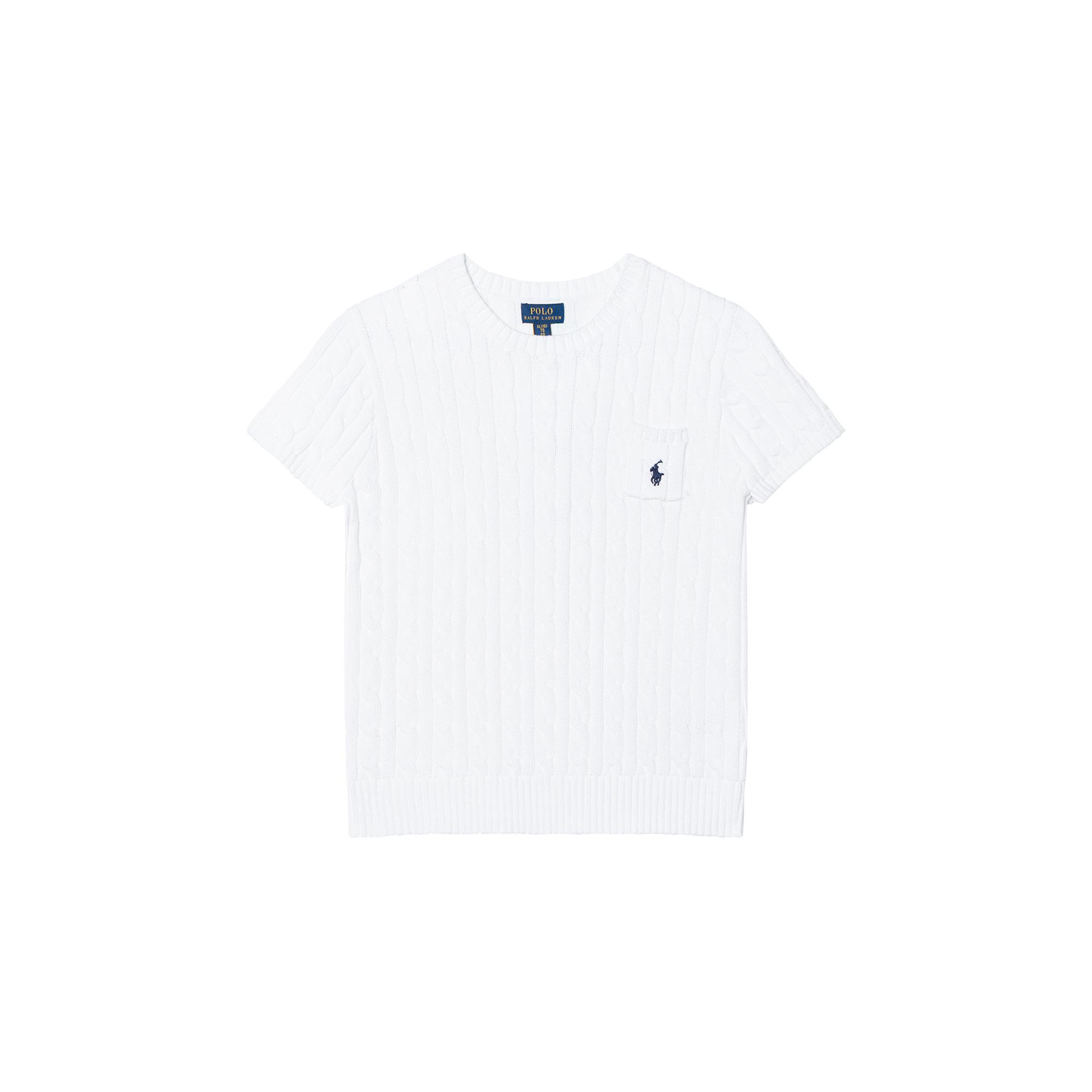 Polo Ralph Lauren свитер детский вязаный косами круглый вырез короткий рукав белый детские топы CWPOSWEG6820447-100 L
Polo Ralph Lauren свитер детский вязаный косами круглый вырез короткий рукав белый детские топы CWPOSWEG6820447-100 L