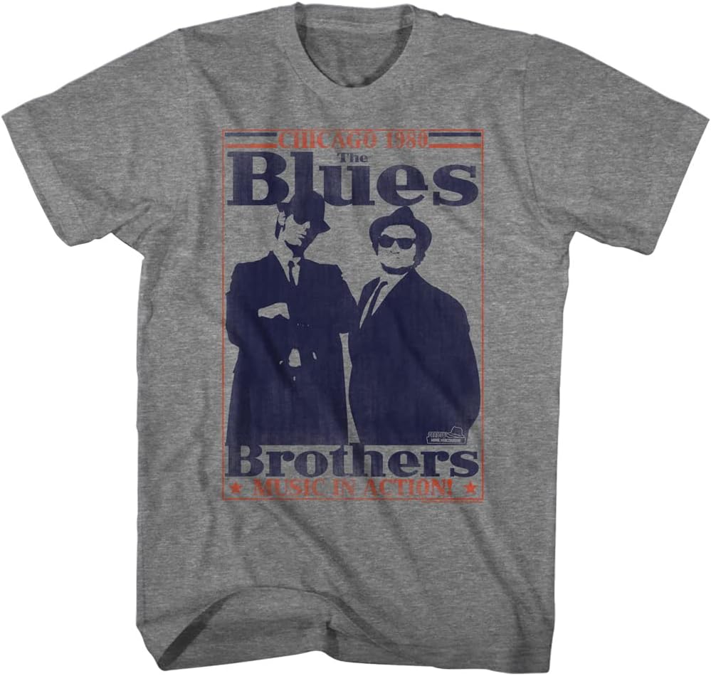 The Blues Brothers 80s Movies The Blues Brothers Chicago 1980 Adult Short Sleeve T-Shirts Vintage Style Graphic Tees 5XL різнокольоровий
The Blues Brothers 80s Movies The Blues Brothers Chicago 1980 Adult Short Sleeve T-Shirts Vintage Style Graphic Tees 5XL різнокольоровий
