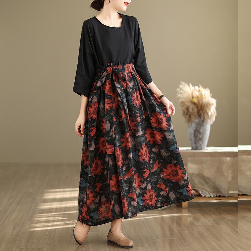 DIMANAF Women 2025 Plus Size Summer Vintage Style Dress Elegant Spliced Long Dress Basic Loose Linen Dress One Size чёрный
DIMANAF Women 2025 Plus Size Summer Vintage Style Dress Elegant Spliced Long Dress Basic Loose Linen Dress One Size чёрный