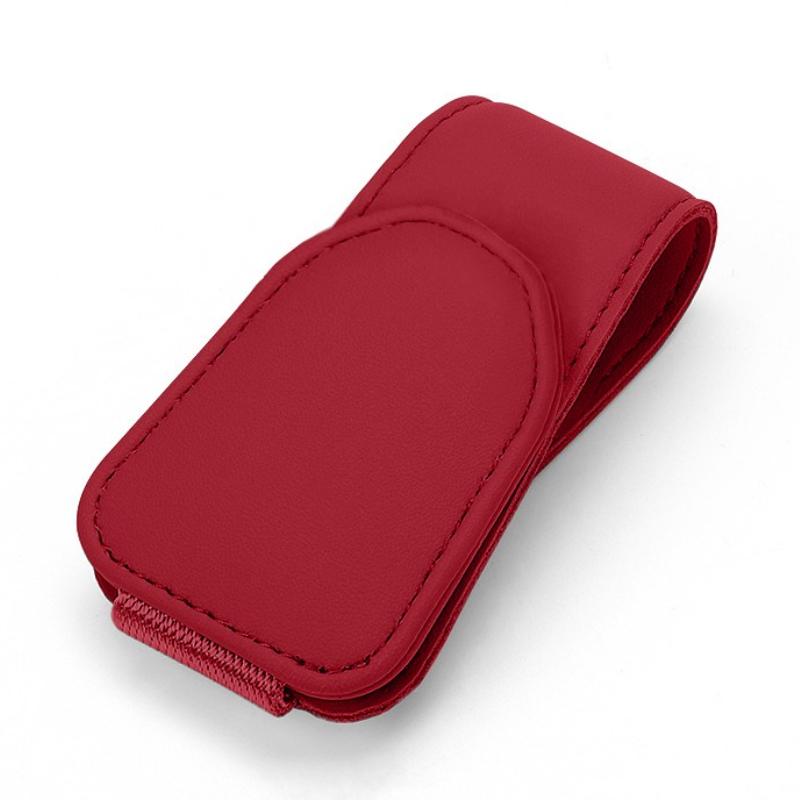 Универсальный держатель для очков в автомобиль, клипса-держатель для солнцезащитных очков на козырек, кожаный подвес для очков и клипса для визиток/билетов, крепление для очков красный
Универсальный держатель для очков в автомобиль, клипса-держатель для солнцезащитных очков на козырек, кожаный подвес для очков и клипса для визиток/билетов, крепление для очков красный