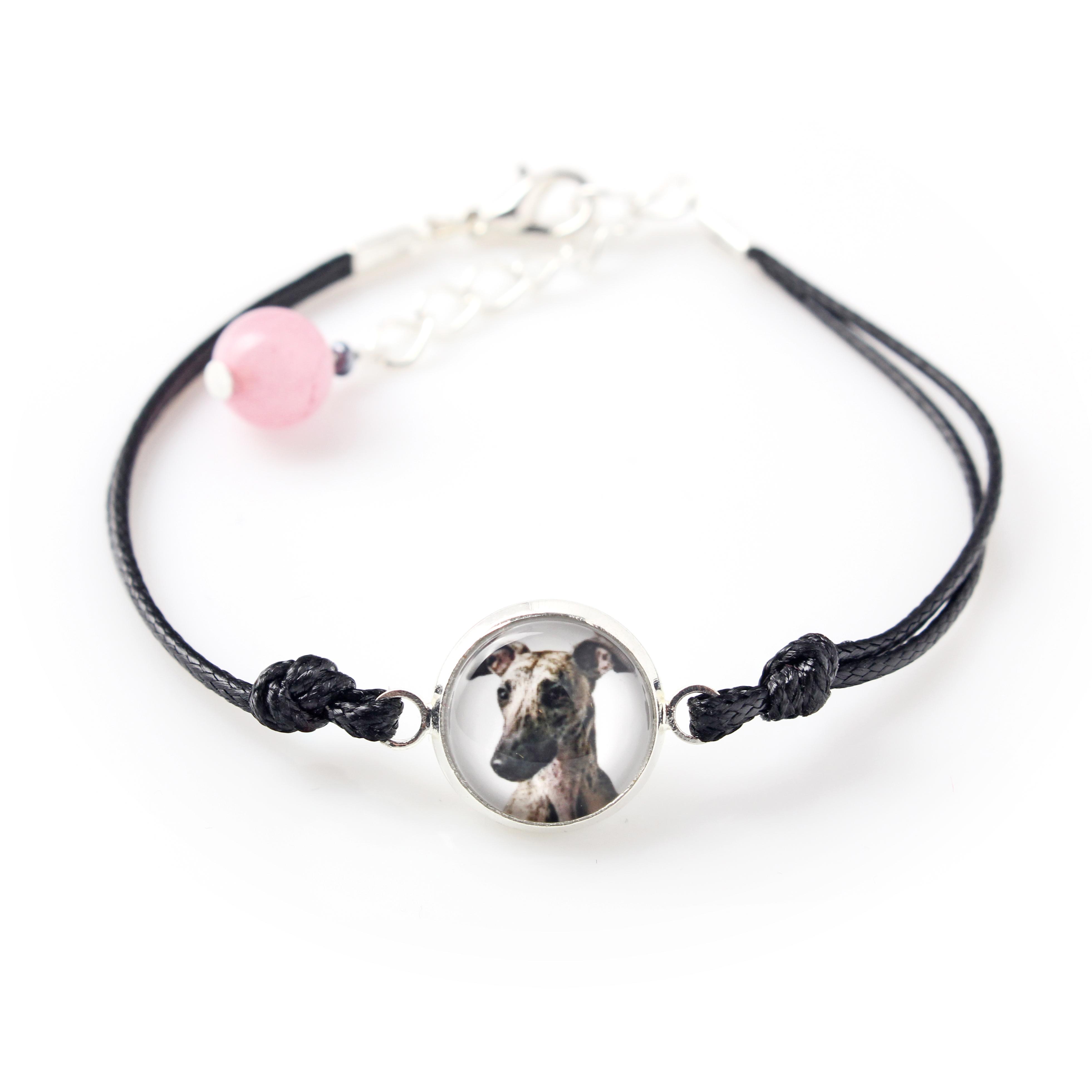 Whippet - bracelet with your photo handmade, unique jewelry from the Art-Dog brand срібний
Whippet - bracelet with your photo handmade, unique jewelry from the Art-Dog brand срібний