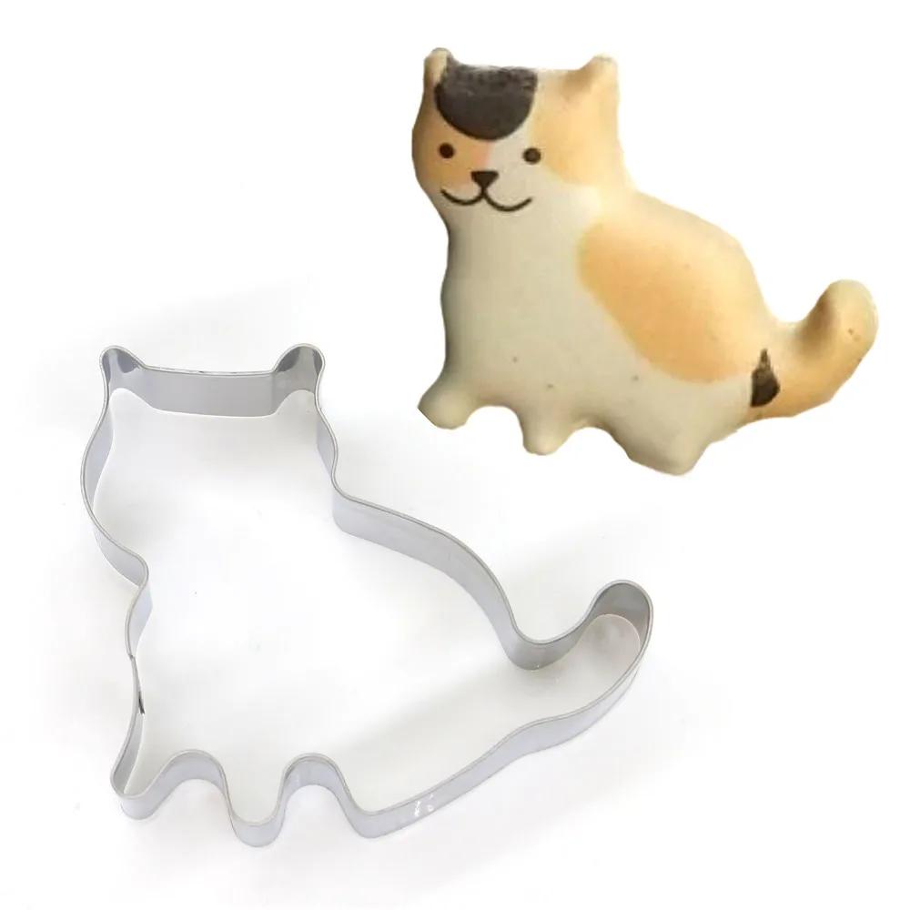 Cat Shaped Aluminium Mold DIY Cake Cookie Mold Shape Cutter Biscuit Gingerbread Fondant Mould Stainless Steel Cookie Mold
Cat Shaped Aluminium Mold DIY Cake Cookie Mold Shape Cutter Biscuit Gingerbread Fondant Mould Stainless Steel Cookie Mold