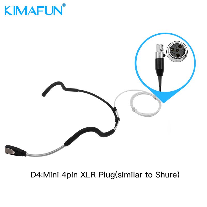 KIMAFUN Pro Wired Headset Microphone, Sweatproof Omnidirectional Condenser Mic for Fitness Instructor, Yoga, Spinning, Pilates WP88-Black-D4
KIMAFUN Pro Wired Headset Microphone, Sweatproof Omnidirectional Condenser Mic for Fitness Instructor, Yoga, Spinning, Pilates WP88-Black-D4