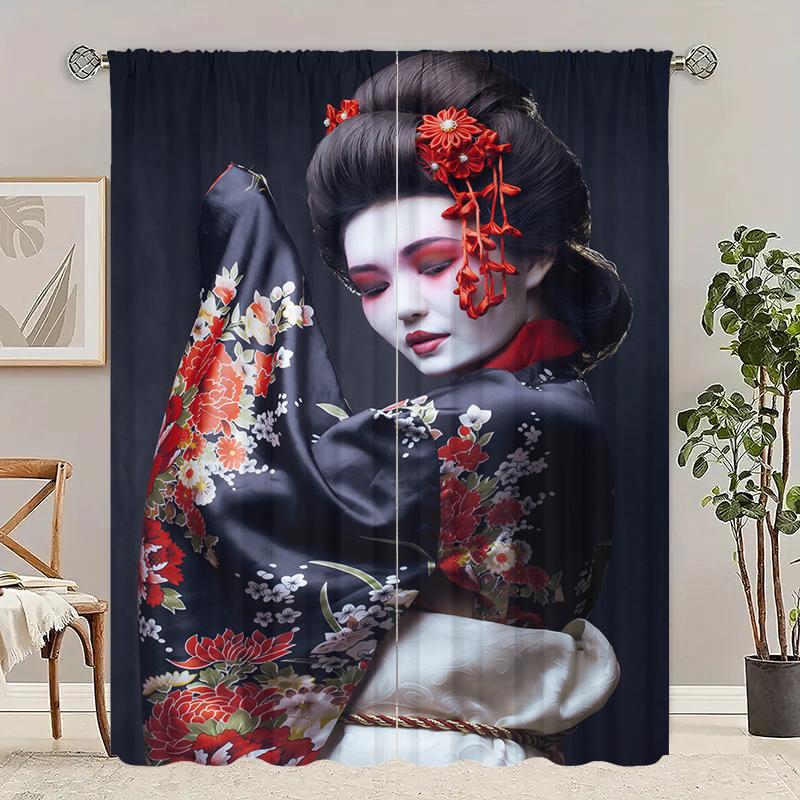 2 шт. - Женщины в кимоно - шторы с принтом, полиэстер, шторы для спальни, декор для гостиной, домашний декор 29Wx64L(75x166CM)x2
2 шт. - Женщины в кимоно - шторы с принтом, полиэстер, шторы для спальни, декор для гостиной, домашний декор 29Wx64L(75x166CM)x2