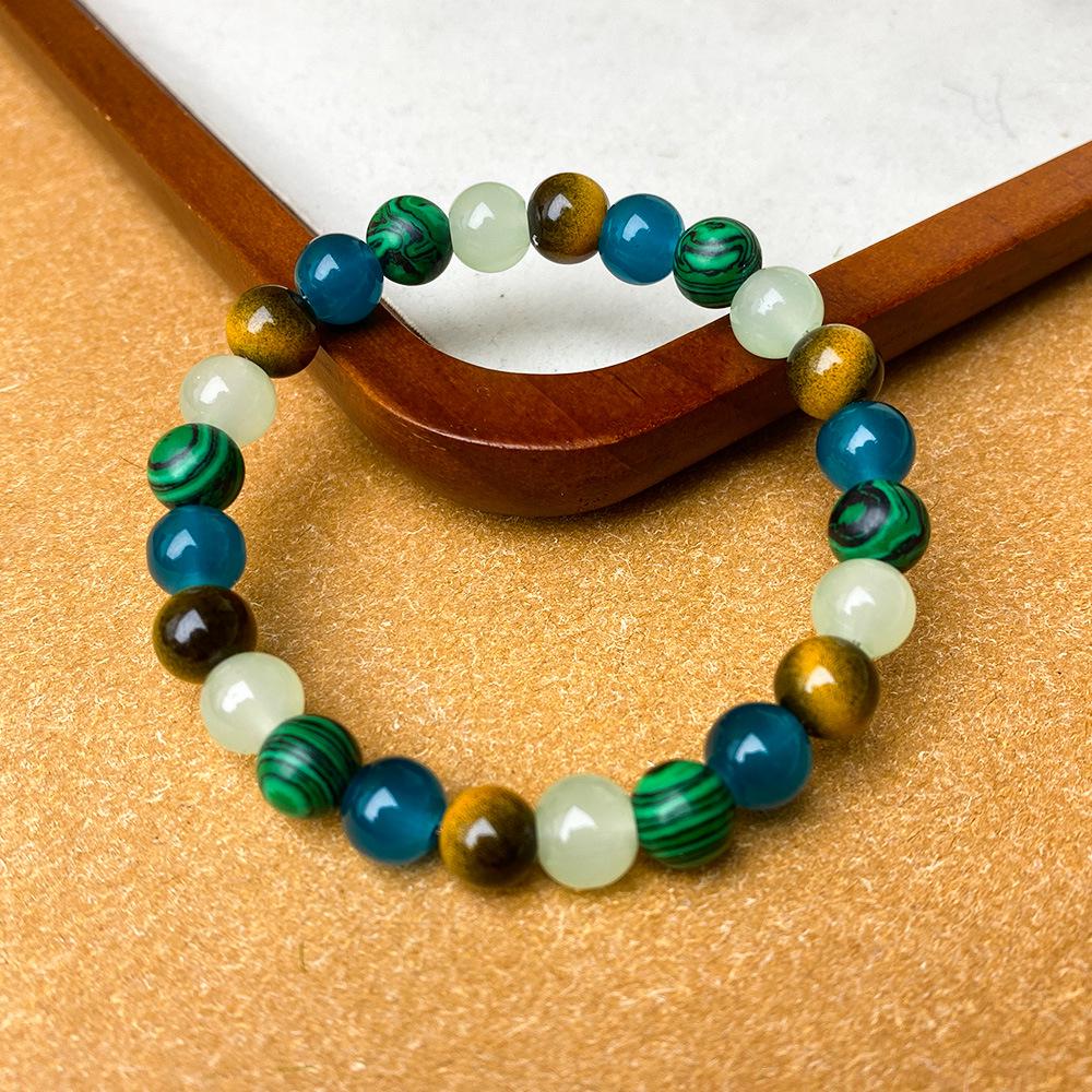 Unisex Malachite & Tiger Eye Wealth-Attracting Bracelet 8mm
Unisex Malachite & Tiger Eye Wealth-Attracting Bracelet 8mm