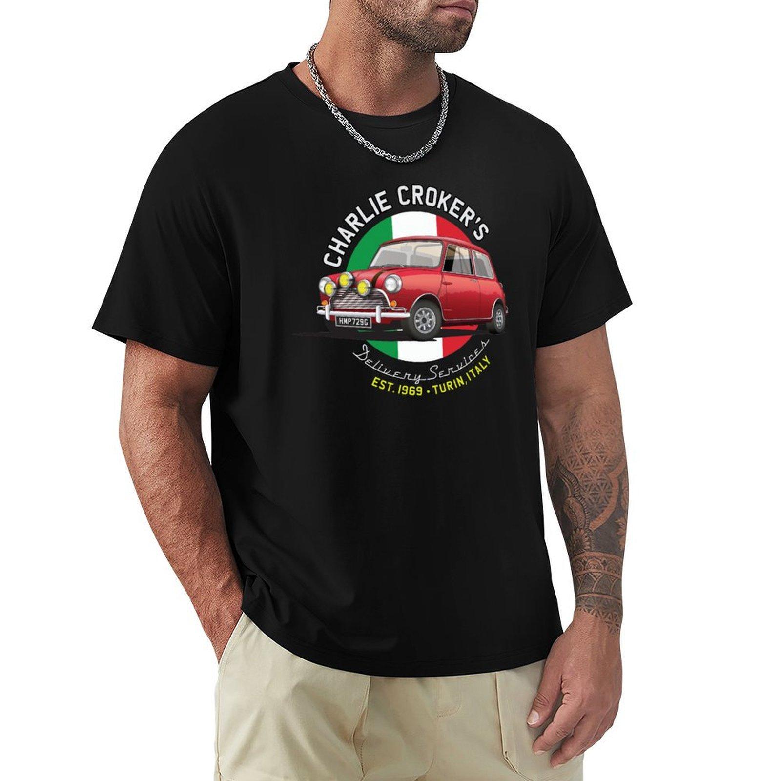 Charlies Delivery TShirt oversizeds boys whites quick drying mens designer t shirt 4XL
Charlies Delivery TShirt oversizeds boys whites quick drying mens designer t shirt 4XL