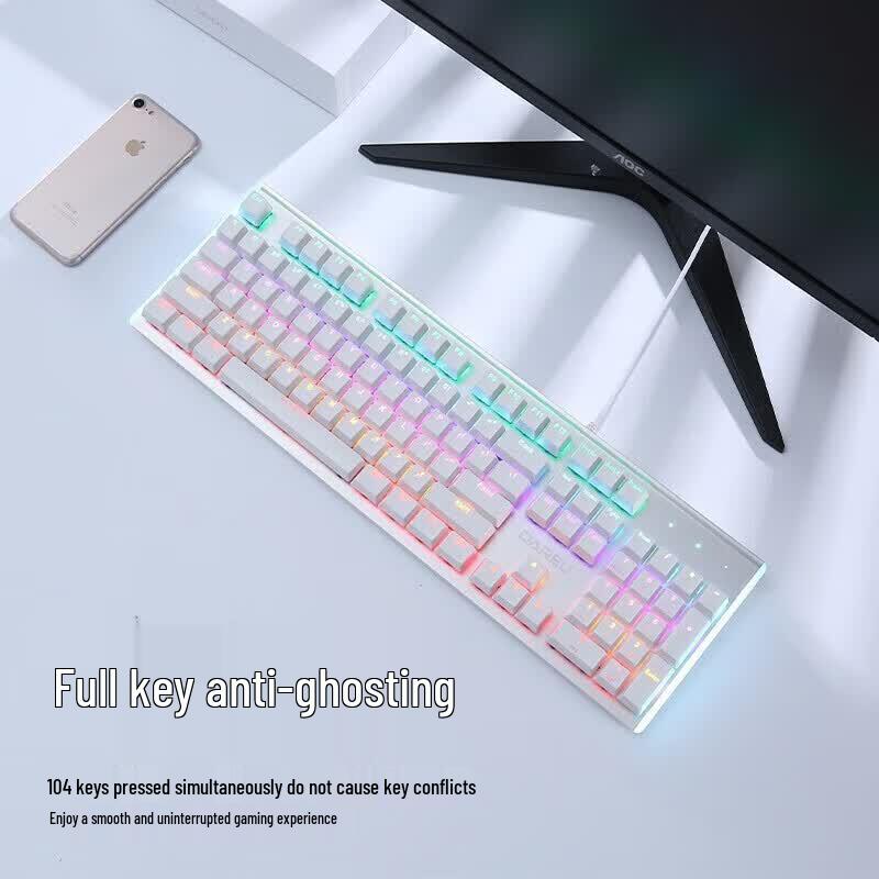 DAREU LK165 104-Key Wired Mechanical Keyboard
DAREU LK165 104-Key Wired Mechanical Keyboard
