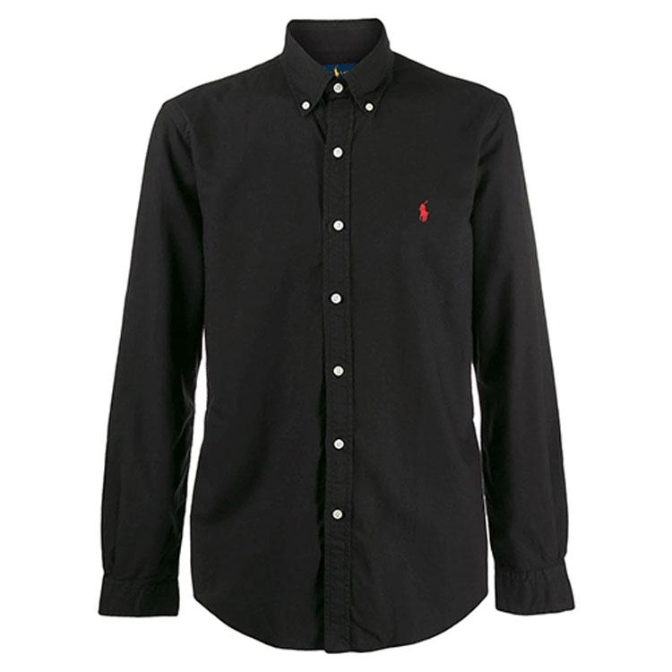 Polo Ralph Lauren Embroidered Logo Slim Fit Button-Down Collar Long Sleeve Shirt Men shirts Black 710772288-001 S
Polo Ralph Lauren Embroidered Logo Slim Fit Button-Down Collar Long Sleeve Shirt Men shirts Black 710772288-001 S