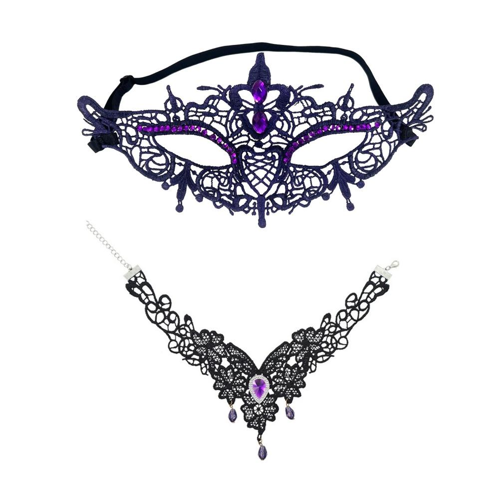 Half-Face Painted Mask Comfortable Masquerade Mask Set Couple Masks Set Hand-Painted Venetian Carnival Masks For Costume Parties фіолетовий
Half-Face Painted Mask Comfortable Masquerade Mask Set Couple Masks Set Hand-Painted Venetian Carnival Masks For Costume Parties фіолетовий