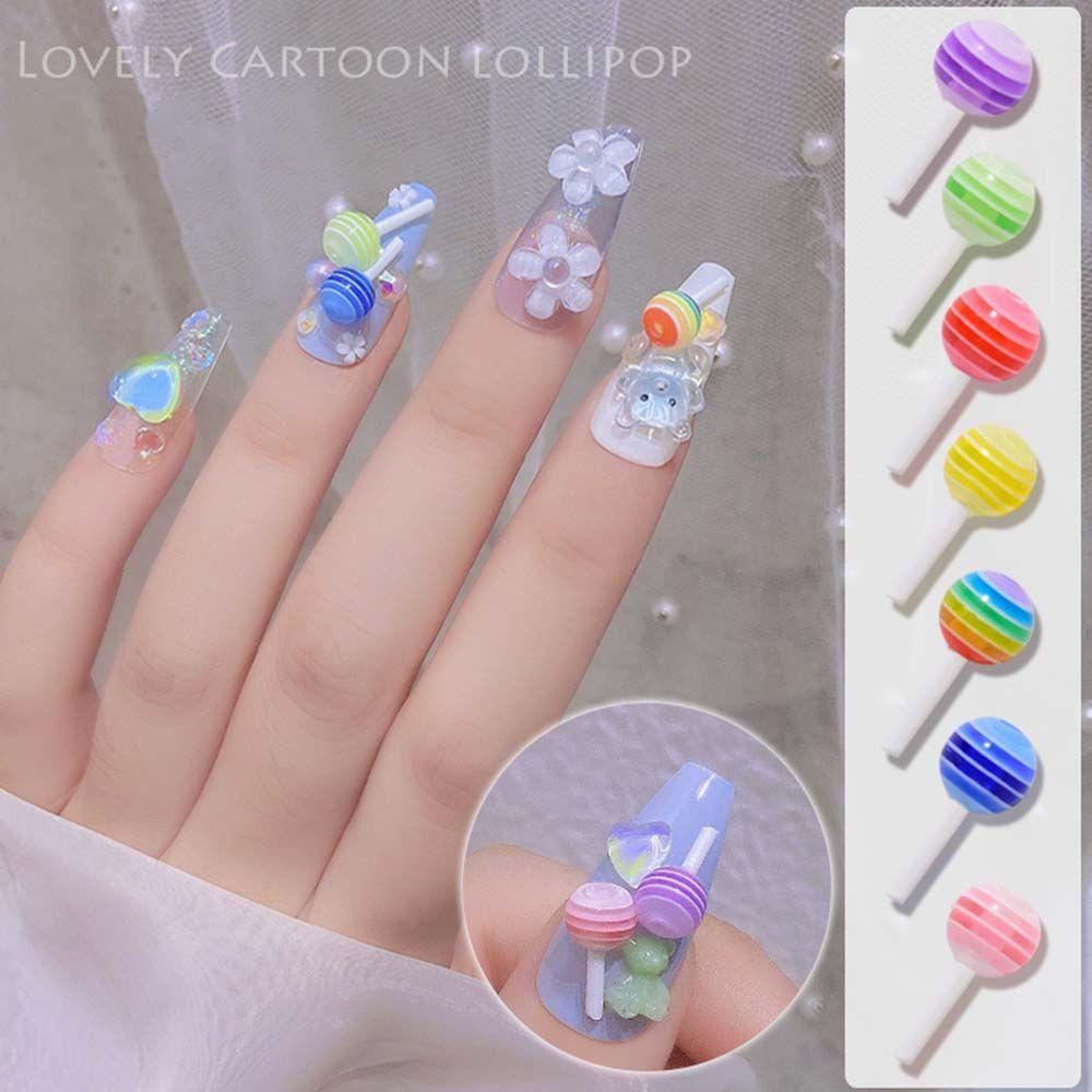 Candy Manicure Accessories Lollipop Nail Art Jewelry DIY Nail Art Tool 3D Nail Art Decoration 3
Candy Manicure Accessories Lollipop Nail Art Jewelry DIY Nail Art Tool 3D Nail Art Decoration 3