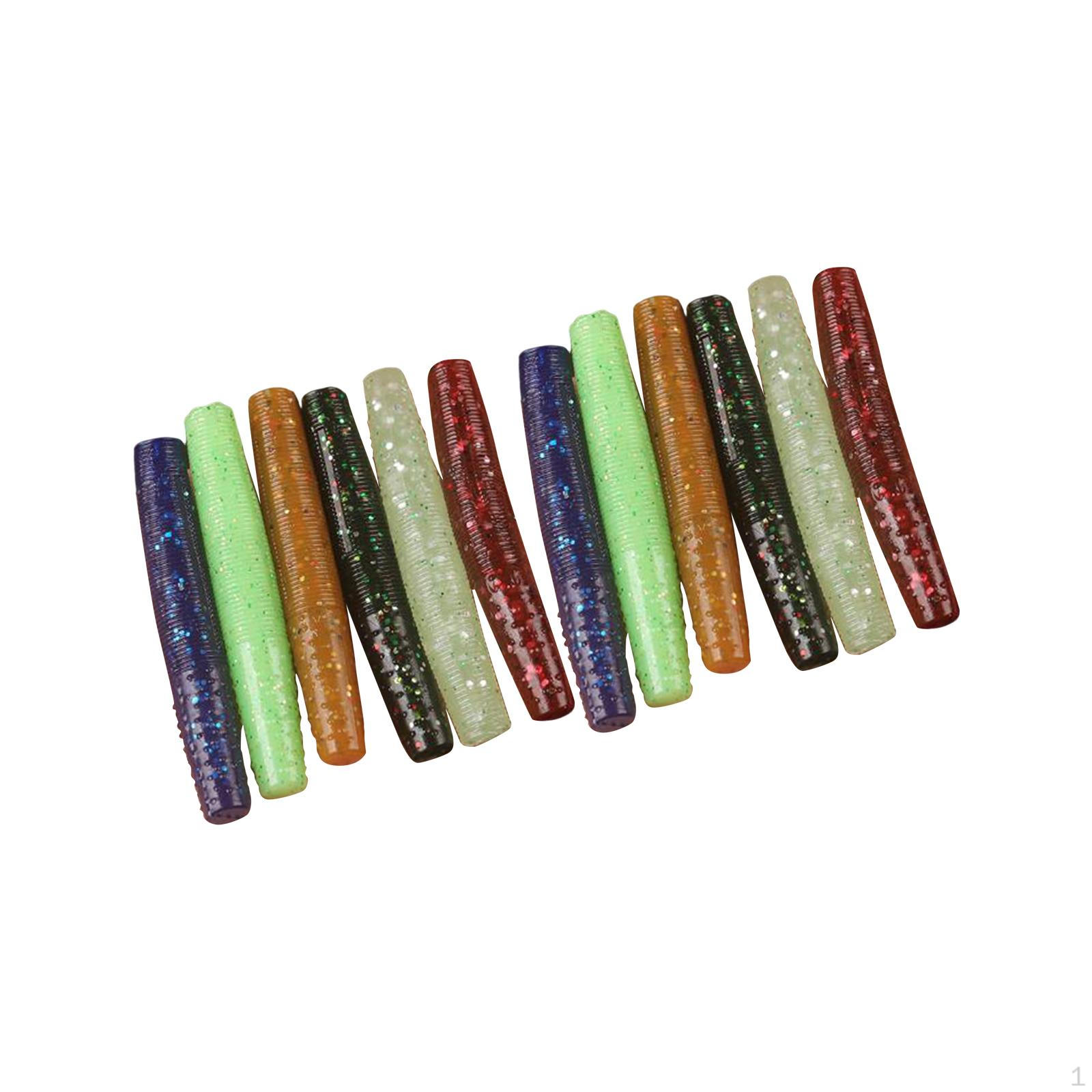 12Pcs Worm Fishing Lures Set, Artificial Baits Accessories, Outdoor Professional
12Pcs Worm Fishing Lures Set, Artificial Baits Accessories, Outdoor Professional