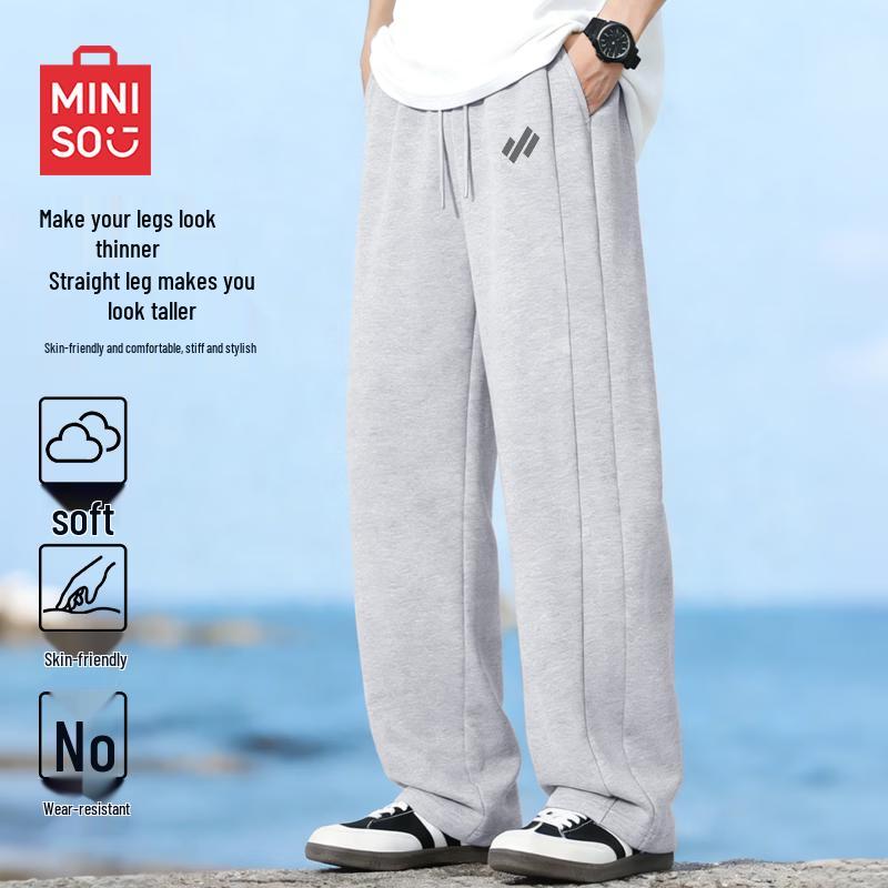 MINISO Men s American Style Straight Leg Casual Sweatpants 3XL
MINISO Men s American Style Straight Leg Casual Sweatpants 3XL