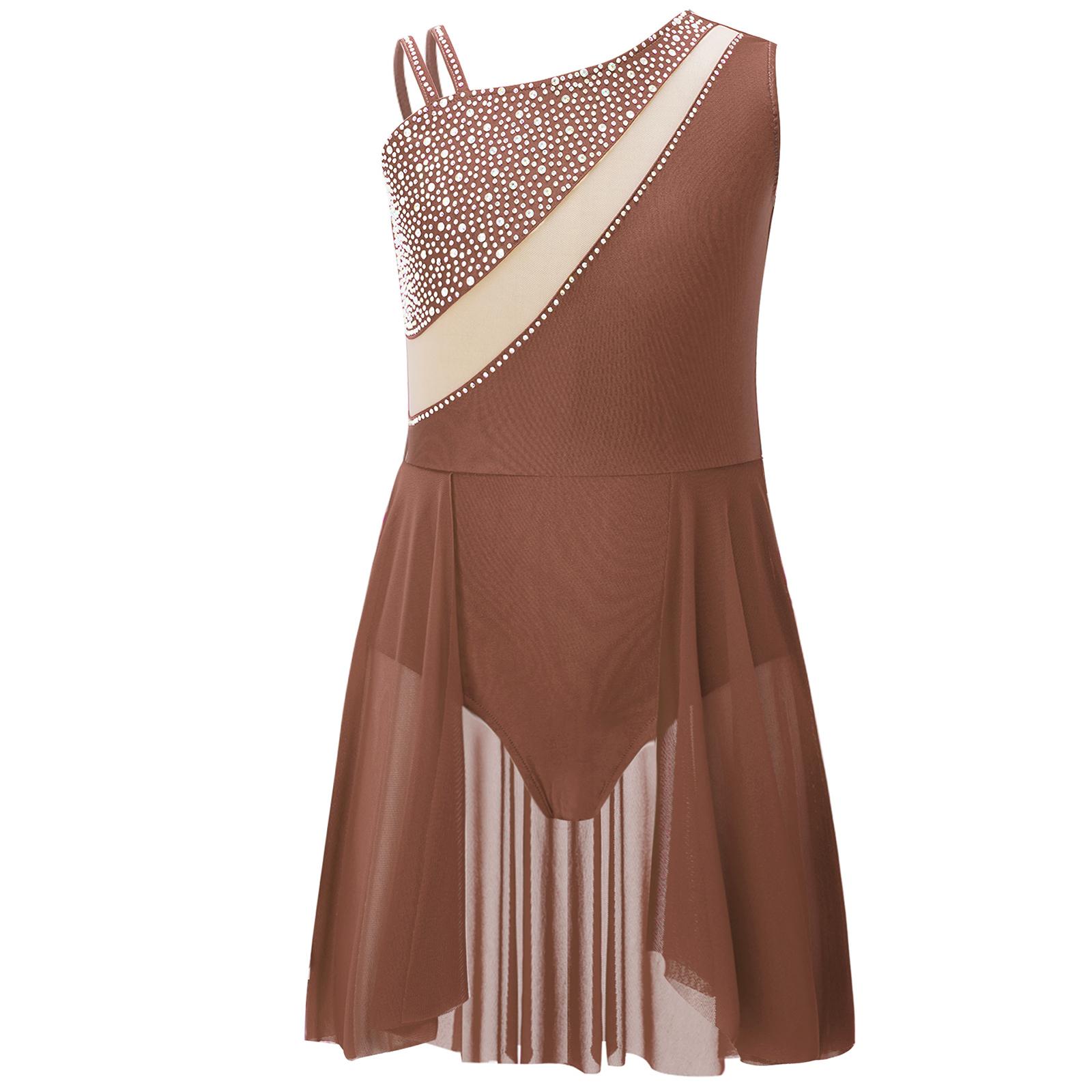 Детский блестящий костюм для фигурного катания, сетчатый лоскутный асимметричный вырез, юбка, боди для танцевальных соревнований 7-8 Years розовый
Детский блестящий костюм для фигурного катания, сетчатый лоскутный асимметричный вырез, юбка, боди для танцевальных соревнований 7-8 Years розовый