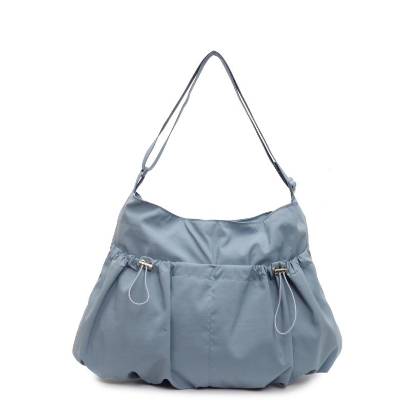 Women s niche casual drawstring shoulder bag light firm large capacity class crossbody tote bag portable one size fits all синий
Women s niche casual drawstring shoulder bag light firm large capacity class crossbody tote bag portable one size fits all синий