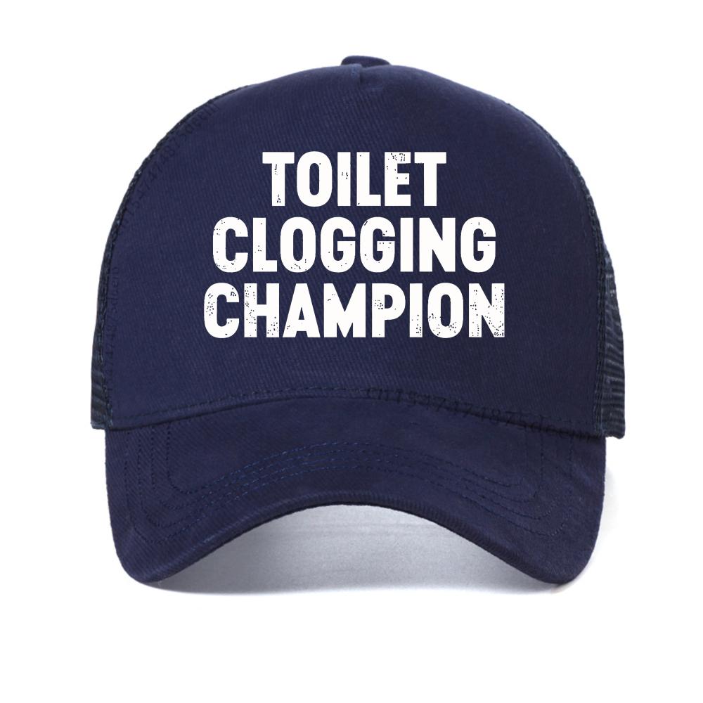 Funny Meme cap Toilet Clogging Champion Humor Funny baseball cap Gift Out of Pocket Humor hip hop hat summer mesh trucker hats Adjustable темно-синього кольору
Funny Meme cap Toilet Clogging Champion Humor Funny baseball cap Gift Out of Pocket Humor hip hop hat summer mesh trucker hats Adjustable темно-синього кольору