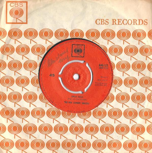 7-дюймова платівка РЕЙ КОНІФФ ТА СПІВАКИ - Jingle Bells AAG125 CBS 1962 Великобританія Поп Вживана
7-дюймова платівка РЕЙ КОНІФФ ТА СПІВАКИ - Jingle Bells AAG125 CBS 1962 Великобританія Поп Вживана