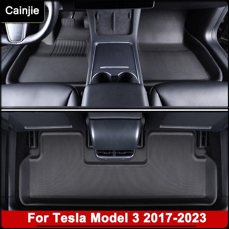 Автомобильные коврики для Tesla Model 3 2017-2023 2022 с левым/правым рулем, подкладка для ног XPE, всепогодный водонепроницаемый коврик и коврик для багажника model3
Автомобильные коврики для Tesla Model 3 2017-2023 2022 с левым/правым рулем, подкладка для ног XPE, всепогодный водонепроницаемый коврик и коврик для багажника model3