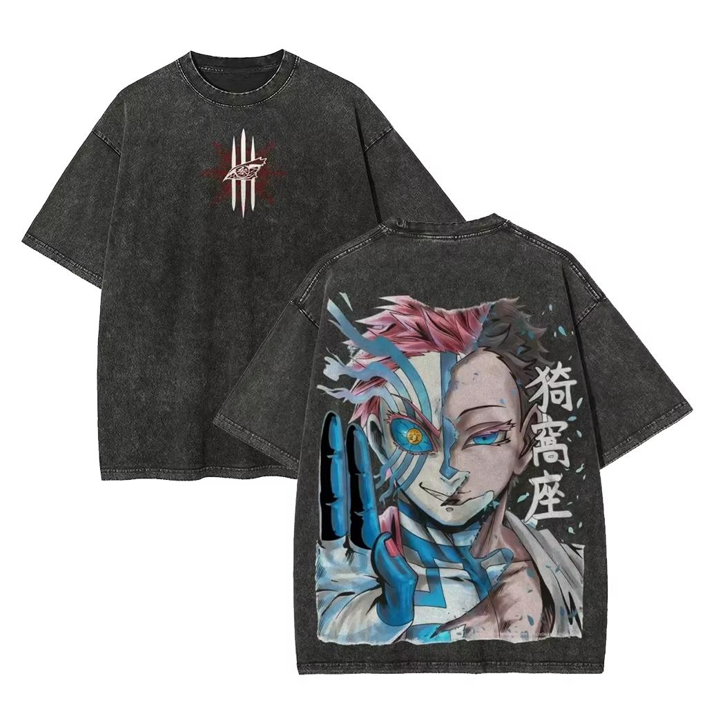 Anime Demon Slayer Summer New Unisexs retro washed Tshirt pure cotton pattern fashion shortsleeved YK Harajuku Loose shirt L
Anime Demon Slayer Summer New Unisexs retro washed Tshirt pure cotton pattern fashion shortsleeved YK Harajuku Loose shirt L