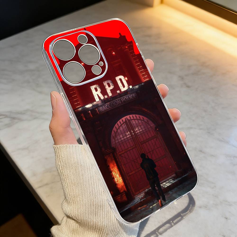 Resident Evil GAME Phone Case Transparent Silicone Soft For iPhone 17 16 15 14 13 12 11 Mini Pro Max Plus iPhone15promax
Resident Evil GAME Phone Case Transparent Silicone Soft For iPhone 17 16 15 14 13 12 11 Mini Pro Max Plus iPhone15promax