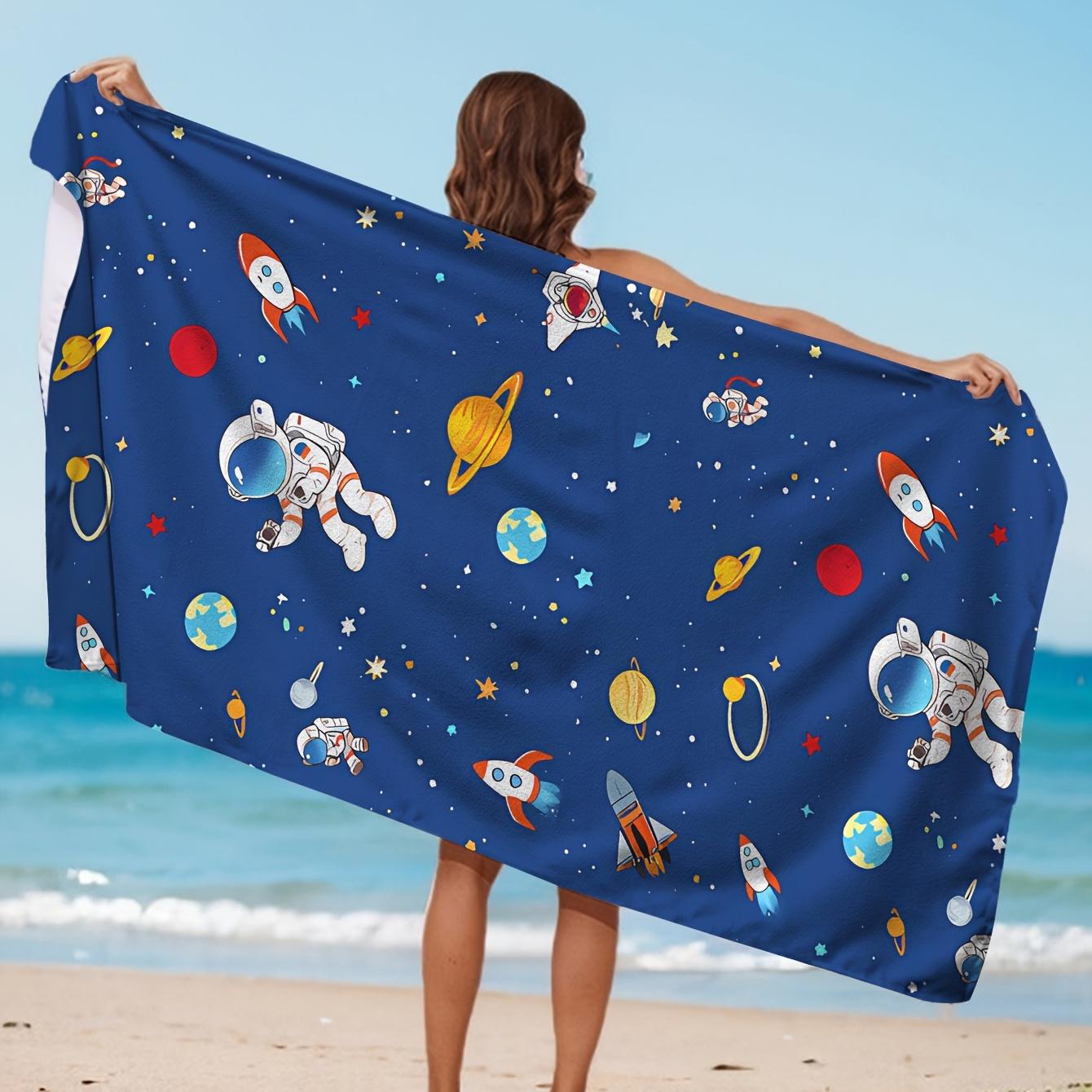 Astronaut Planet Rocket Super Absorbent Towel, Breathable Quick Dry for Beach Swimming Camping W30*H60(CM)
Astronaut Planet Rocket Super Absorbent Towel, Breathable Quick Dry for Beach Swimming Camping W30*H60(CM)