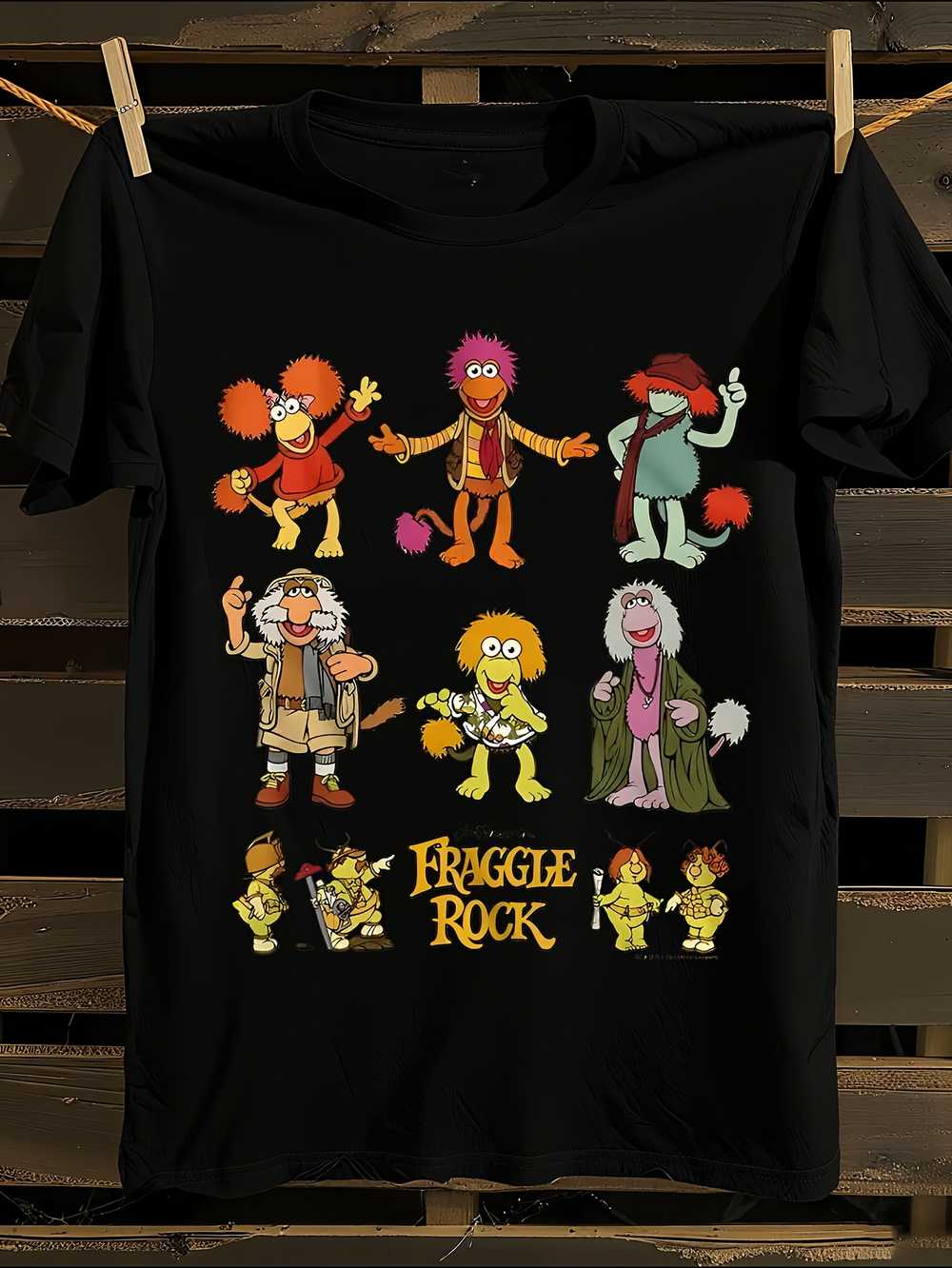 Fraggle Rock TV Show T-Shirt Mens Tshirt Womens Tshirts with Letters Print Short Sleeves T-Shirt Casual Street Tee Shirt Top XXXXL
Fraggle Rock TV Show T-Shirt Mens Tshirt Womens Tshirts with Letters Print Short Sleeves T-Shirt Casual Street Tee Shirt Top XXXXL