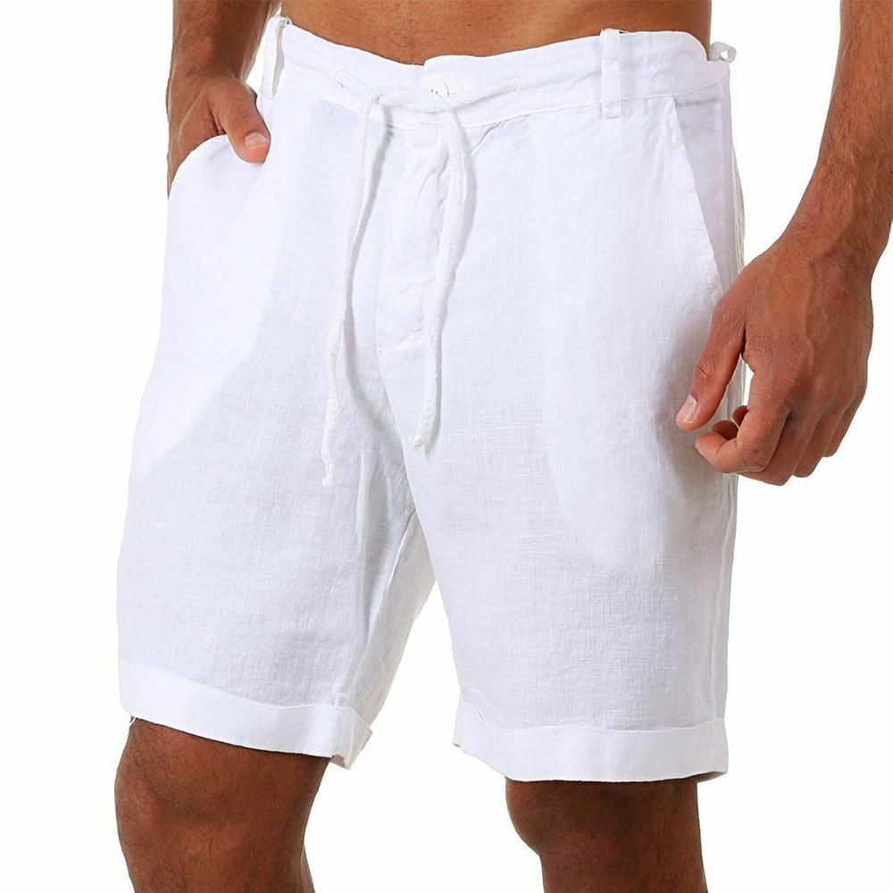 Мужские летние модные мужские льняные шорты, хлопковые пляжные шорты, новые свободные однотонные шорты-карго для дикого отдыха для мужчин, спортивные шорты XL белый
Мужские летние модные мужские льняные шорты, хлопковые пляжные шорты, новые свободные однотонные шорты-карго для дикого отдыха для мужчин, спортивные шорты XL белый