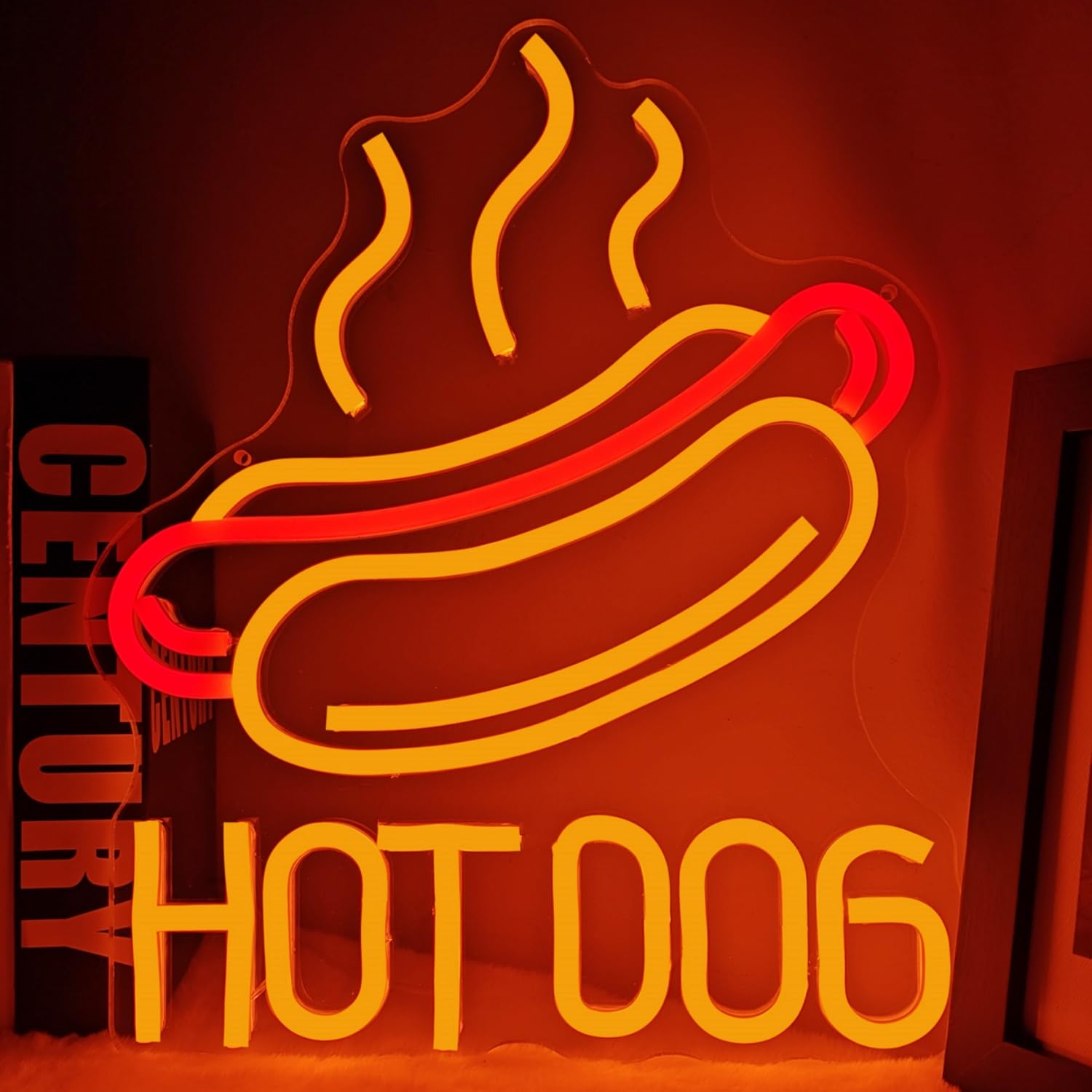 Hot Dog Neon Sign for Wall Decor Neon Light Sign for Hot Dogs Shop Unique Business Fast Food Shop Bar Decor Birthday Gift
Hot Dog Neon Sign for Wall Decor Neon Light Sign for Hot Dogs Shop Unique Business Fast Food Shop Bar Decor Birthday Gift