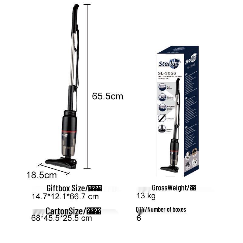 Starlux High-Power Portable Handheld Vacuum Cleaner and Blower EU Standard
Starlux High-Power Portable Handheld Vacuum Cleaner and Blower EU Standard