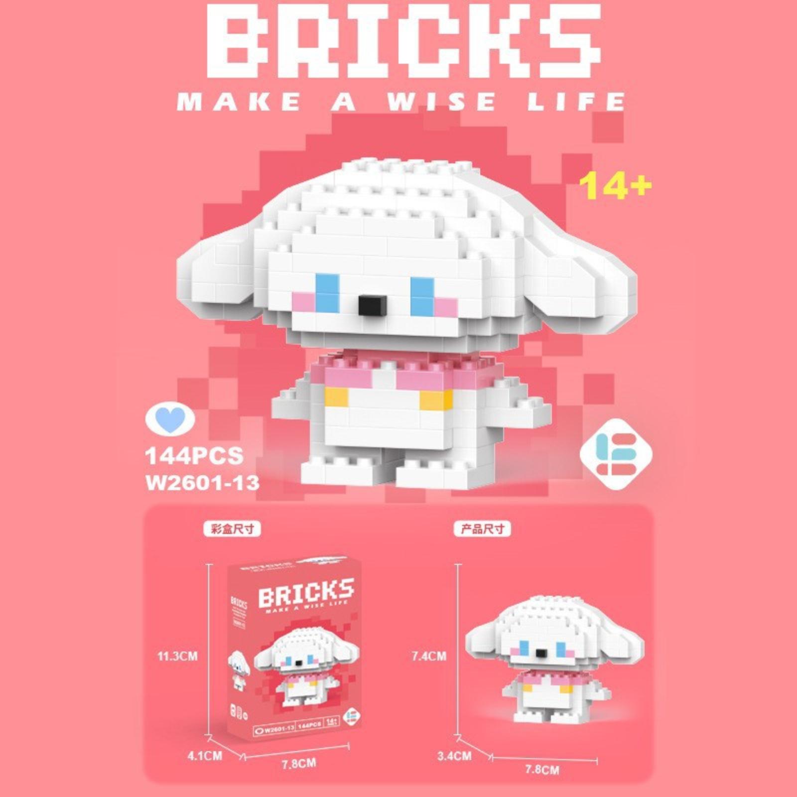 Building Block Toy Cartoon Character Model Educational Puzzle 144 Pieces Compatible Construction Set for Creative Assembly Display One Size белый
Building Block Toy Cartoon Character Model Educational Puzzle 144 Pieces Compatible Construction Set for Creative Assembly Display One Size белый