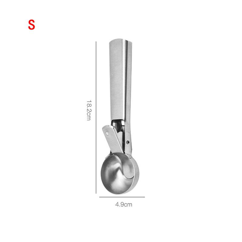 Ice Cream Scoops Stacks Stainless Steel Ice Cream Digger Non-Stick Fruit Ice Ball Maker Watermelon Ice Cream Spoon Tool
Ice Cream Scoops Stacks Stainless Steel Ice Cream Digger Non-Stick Fruit Ice Ball Maker Watermelon Ice Cream Spoon Tool
