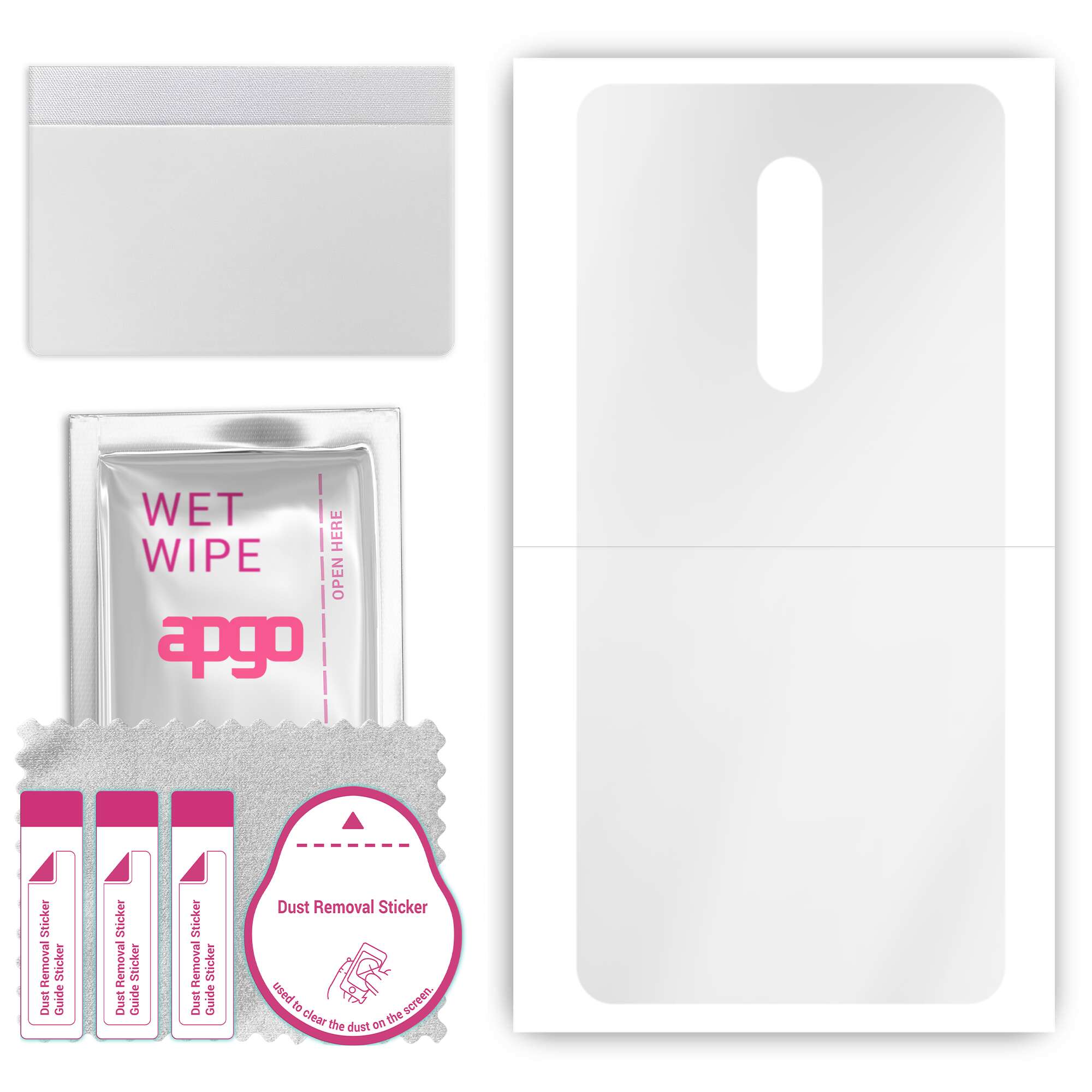 apgo Ultra Clear Protective Skin Sticker for the back compatible with Nokia 5, Wrap Film, Hydrogel Film, Flexible, Soft TPU with positioning layer eas
apgo Ultra Clear Protective Skin Sticker for the back compatible with Nokia 5, Wrap Film, Hydrogel Film, Flexible, Soft TPU with positioning layer eas
