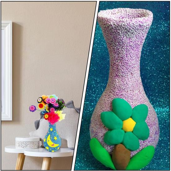 Happyyami 4pcs Unfinished Wood Vase Blank Flower Vase Bud Vase Paint Your Own Vase Natural Flower Container for DIY Hand Painting Flower Craft Kit
Happyyami 4pcs Unfinished Wood Vase Blank Flower Vase Bud Vase Paint Your Own Vase Natural Flower Container for DIY Hand Painting Flower Craft Kit