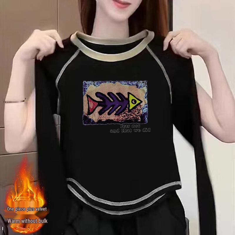 2024 New Women s Double-Sided German Velvet Long-Sleeved Chic T-Shirt for Autumn/Winter XXL 135-145 lbs
2024 New Women s Double-Sided German Velvet Long-Sleeved Chic T-Shirt for Autumn/Winter XXL 135-145 lbs
