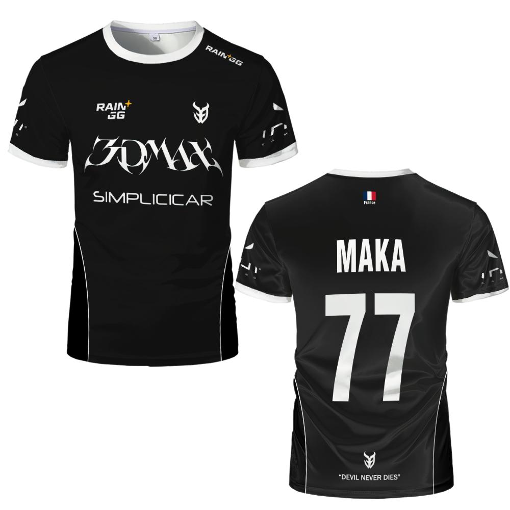 3DMAX Esports Team 2025 Uniforms CS2 Pro League Breathable Short-sleeved Training Jerseys Men s Sports O-neck T-shirt Youth Tops 6XL
3DMAX Esports Team 2025 Uniforms CS2 Pro League Breathable Short-sleeved Training Jerseys Men s Sports O-neck T-shirt Youth Tops 6XL