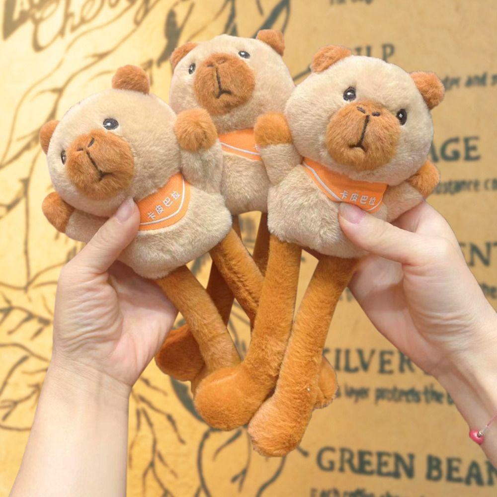 Kawaii Capybara Doll Pendant Cute Withdrawable Legs Keyring Plush Capybara Keychain Car Key Ring
Kawaii Capybara Doll Pendant Cute Withdrawable Legs Keyring Plush Capybara Keychain Car Key Ring