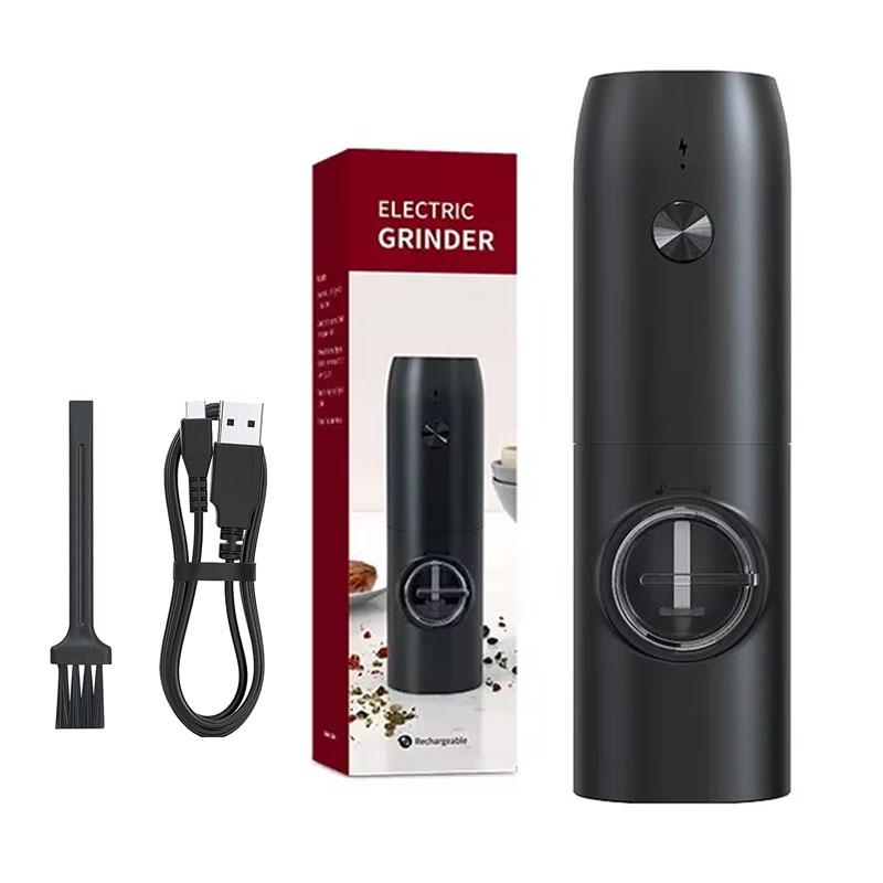 Набор электрических мельниц для соли и перца USB, перезаряжаемая перечница, регулируемая степень помола, автоматические мельницы для перца, кухонные инструменты
Набор электрических мельниц для соли и перца USB, перезаряжаемая перечница, регулируемая степень помола, автоматические мельницы для перца, кухонные инструменты