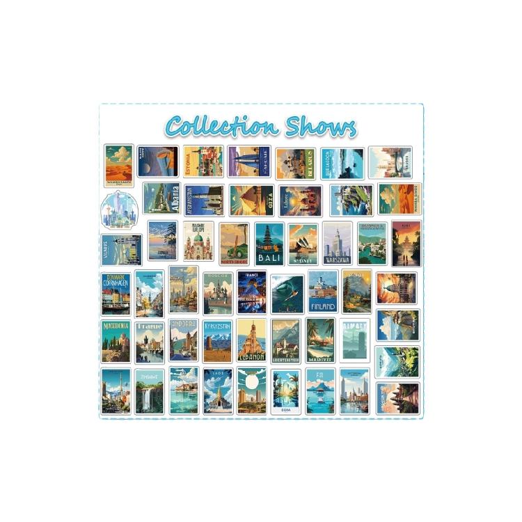 50Pieces Reusable Global Landmark Sticker World Landmark Sticker Set For Scrapbooking Decoration And School Supplies
50Pieces Reusable Global Landmark Sticker World Landmark Sticker Set For Scrapbooking Decoration And School Supplies