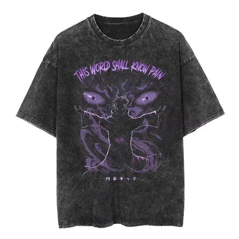 Men Women Print Vintage Washed Tshirt Harajuku Japanese Anime Streetwear Graphic T-Shirt Summer Short Sleeve Cotton Tshirt 3XL
Men Women Print Vintage Washed Tshirt Harajuku Japanese Anime Streetwear Graphic T-Shirt Summer Short Sleeve Cotton Tshirt 3XL