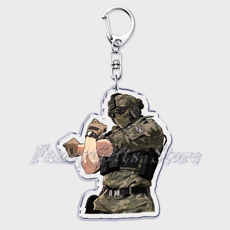 Cute Military Game Ghost Chibis Keychains for Accessories Cod Soldier Soap Simon Riley Keyring Jewelry Fans Gamer Gaming Gifts
Cute Military Game Ghost Chibis Keychains for Accessories Cod Soldier Soap Simon Riley Keyring Jewelry Fans Gamer Gaming Gifts