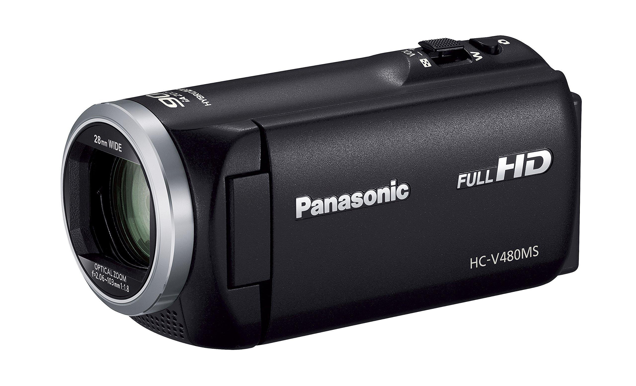 HD-відеокамера Panasonic V480MS 32 ГБ, високе збільшення, 90-кратне збільшення, чорна HC-V480MS-K чорний
HD-відеокамера Panasonic V480MS 32 ГБ, високе збільшення, 90-кратне збільшення, чорна HC-V480MS-K чорний