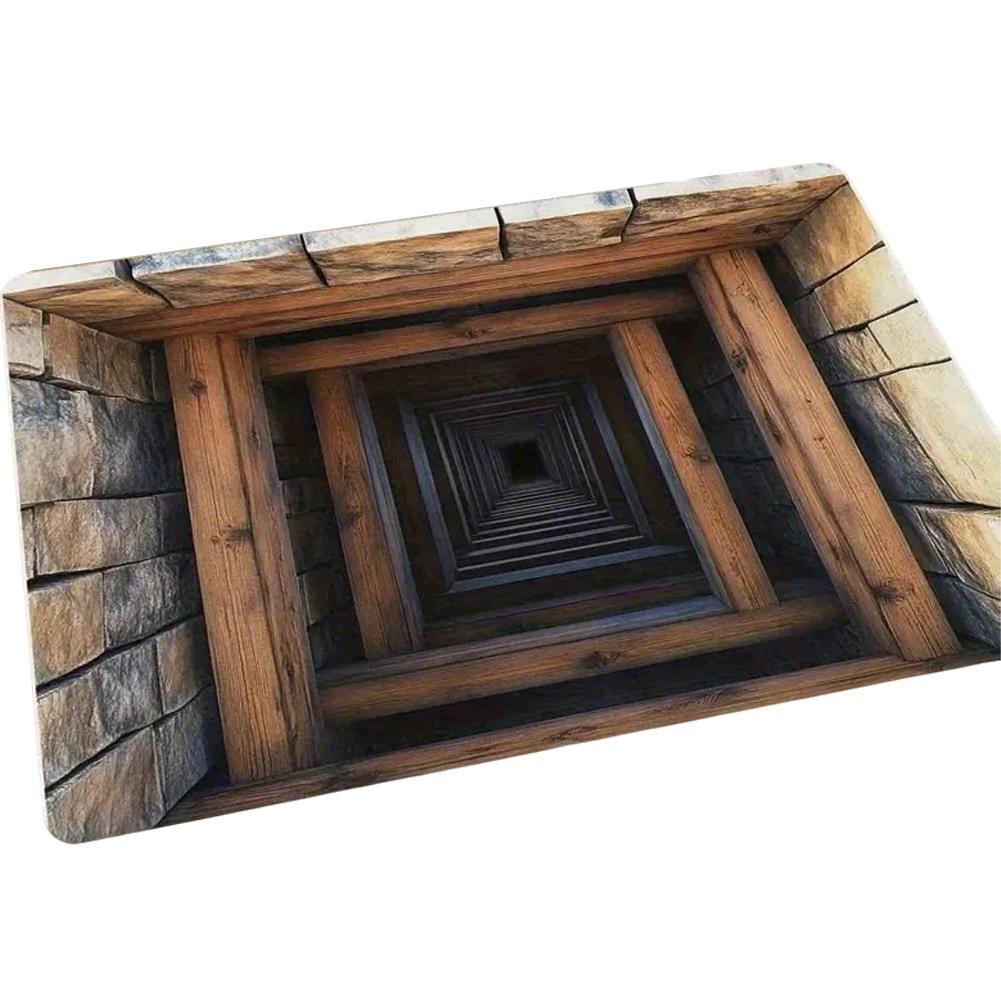 3D Illusion Visual Trap Doormat Anti-Slip Washable Floor Mat For Indoor/Outdoor Use Ideal For Repels Small
3D Illusion Visual Trap Doormat Anti-Slip Washable Floor Mat For Indoor/Outdoor Use Ideal For Repels Small